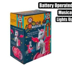 Playset b/o unicorn w/music & lights