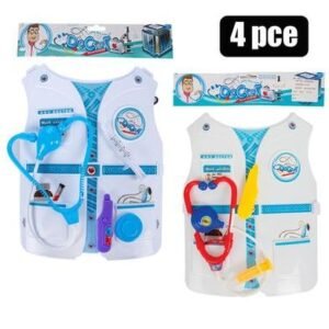 Dress up doctor kit 4pc