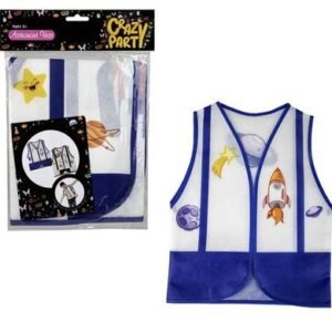 Dress up costume astronaut vest