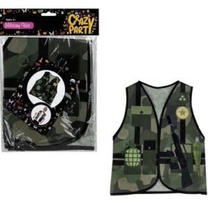 Dress up costume army vest