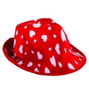 Dress up hat hearts