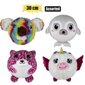 Plush ball unicorn/cat 30cm