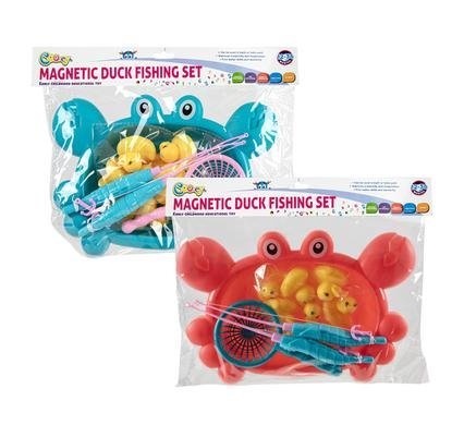 Baby bath fishing duck set magnetic 30cm