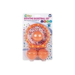 Baby bath basketball hoop 14cm & 3 balls