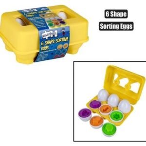 Baby mix & match shape sorting eggs
