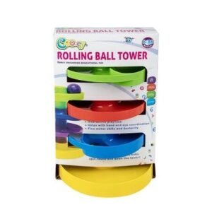Baby toy edu play/learn 4 tier ball drop