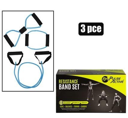 Fitness resistance workout set 3pc