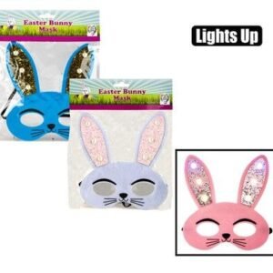 Easter bunny light up mask