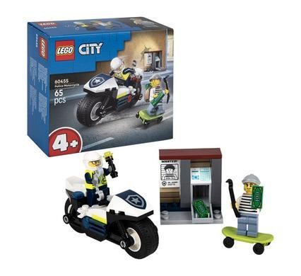 Lego 60455 police motorcycle cycle chase