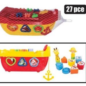 Building blocks storage boat 27 pc