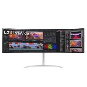 LG UltraWide 49″ Dual-QHD IPS Curved Monitor 144Hz with USB-C incl Speakers