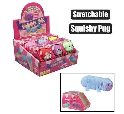 Animals stretch dog in box asstd