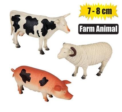 Animals farm asstd height 7-8cm
