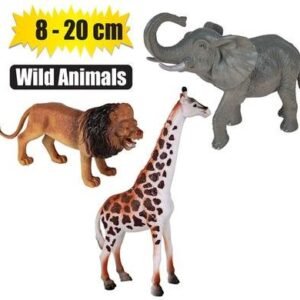 Animals wild asstd height 8-20cm