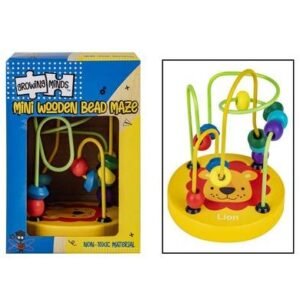 Edu wood mini bead maze