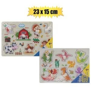 Edu push-in-board wooden 23.5x15cm