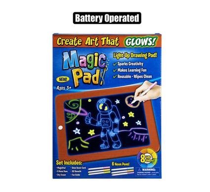 Edu light-up drawing pad