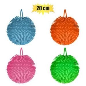 Novelty prickly puffer ball bright 20cm