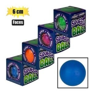 Novelty ball stress 6.5cm faces asstd