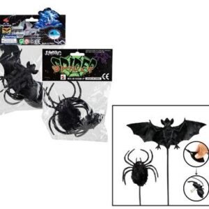Halloween spider/bat bouncing 20cm