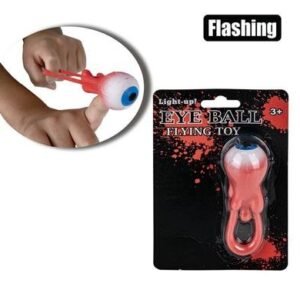 Novelty halloween eye ball flashing 10cm