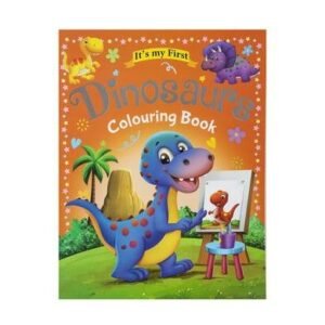 Book colouring first dinosaurs