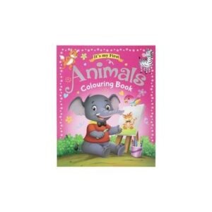 Book colouring first animals