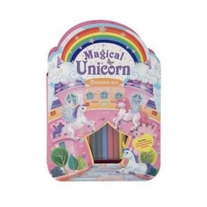 Book activity magical unicorn