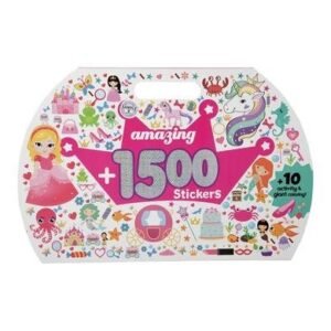 Book sticker & activity princess