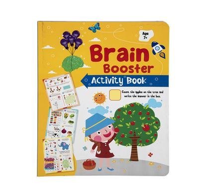 Book colouring brain booster asstd