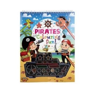 Book activity with paint set asstd