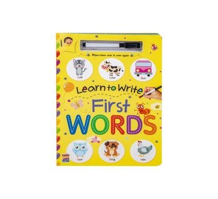 Book educational wipe and write asstd