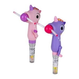 Sweet novelty st unicorn stick fan