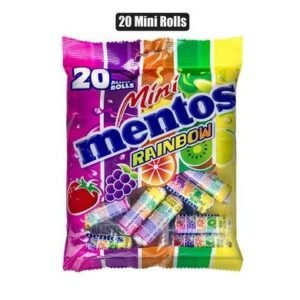Mentos mini rainbow roll 20's