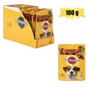 Pedigree beef liver chunks in gravy 100g