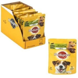 Pedigree lamb liver chunks in jelly 100g