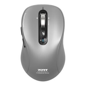 Port Connect Wireless Bluetooth Expert and Mac Mouse - Grey