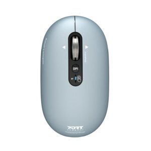 Port Connect PURE MAC Rechargeable Wireless and Bluetooth Mouse – Storm