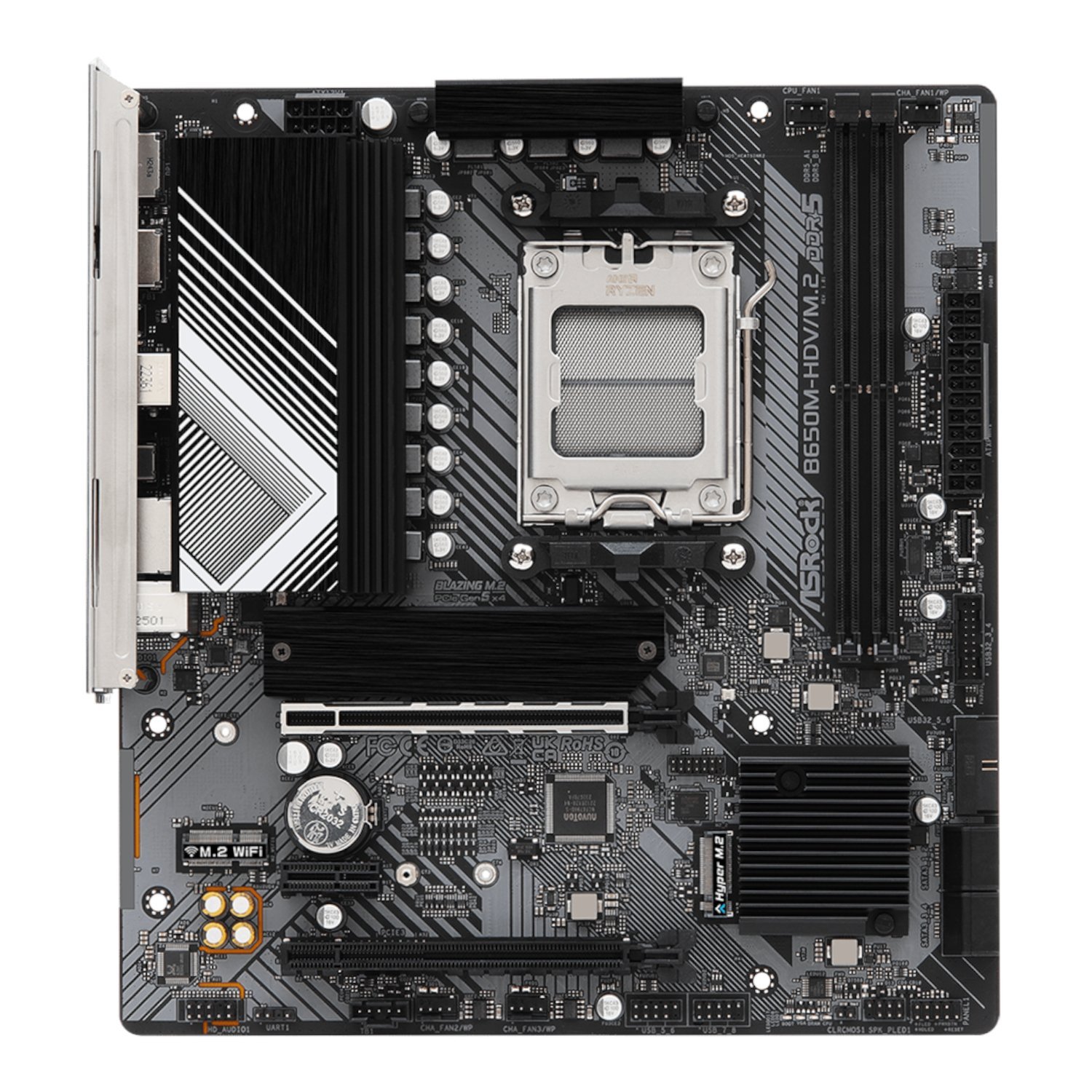 ASRock B650M-HDV/M.2 AM5 Micro-ATX Motherboard - Image 2