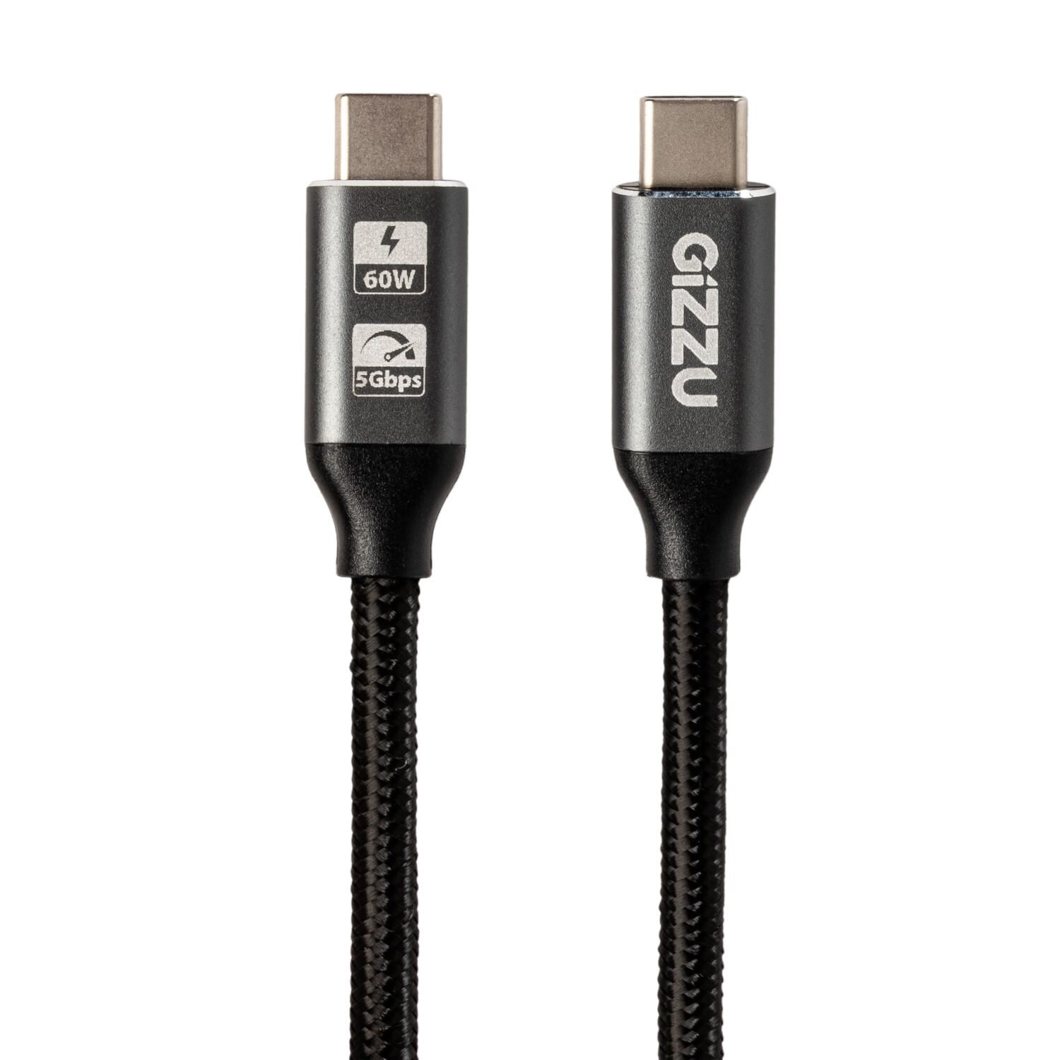 GIZZU 60W 5Gbps Type-C 1m Cable - Image 2