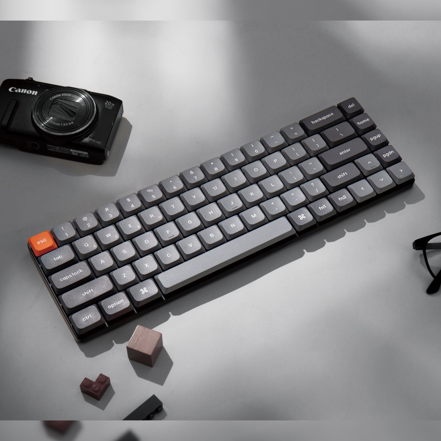 Keychron K7 Max QMK/VIA 65% Wireless Custom Mechanical Keyboard | BROWN Switches - Image 4