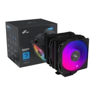 FSP MP7-BA 120mm PWM ARGB CPU Air Cooler – Black