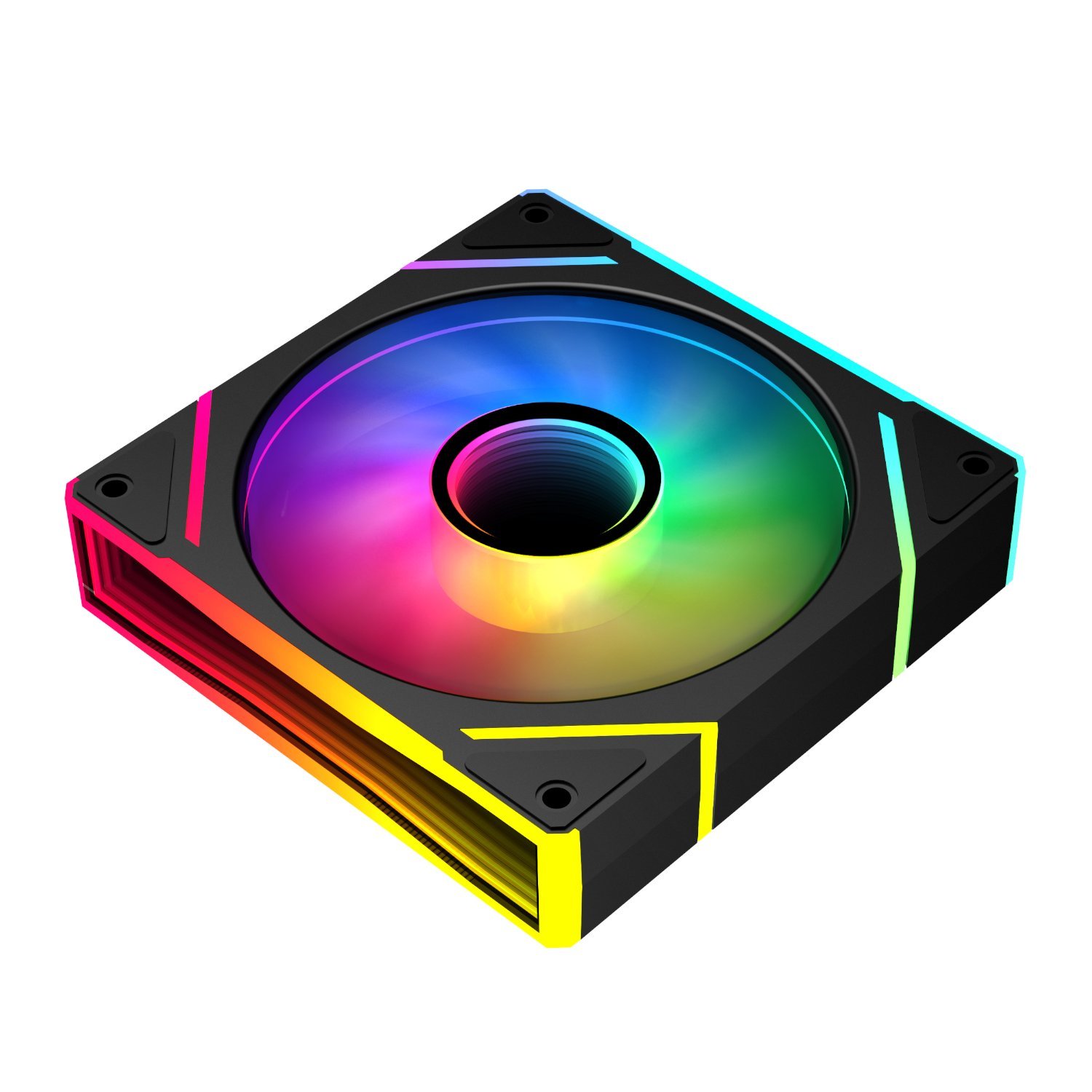 PCBuilder STORM PRISM 120mm ARGB Fan - Black - Image 5