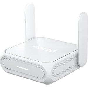 ASUS Go Wi-Fi 7 Dual-Band Travel Router with 5G-White