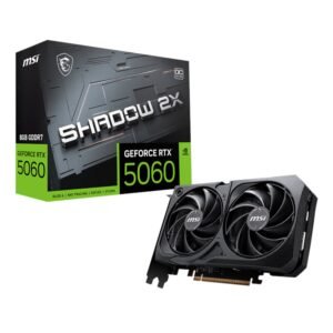 MSI GeForce RTX 5060 SHADOW 2X OC 8GB Graphics Card