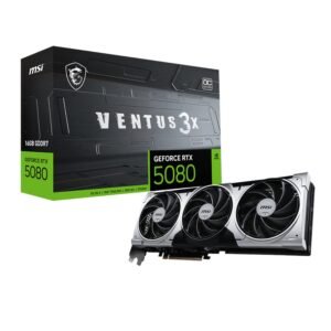 MSI GeForce RTX 5080 16G VENTUS 3X OC PLUS Graphics Card